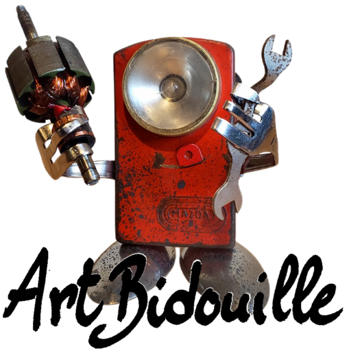 Lampe cyclope Récup' ArtBidouille